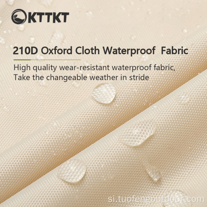 එළිමහන් වැසි සහ හිරු ආරක්ෂණ ෂඩාස්රාකාර චතුරස්රාකාර වියන්